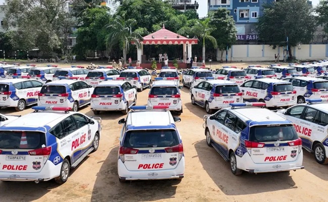 'TG' replaces 'TS' on Hyderabad police vehicles